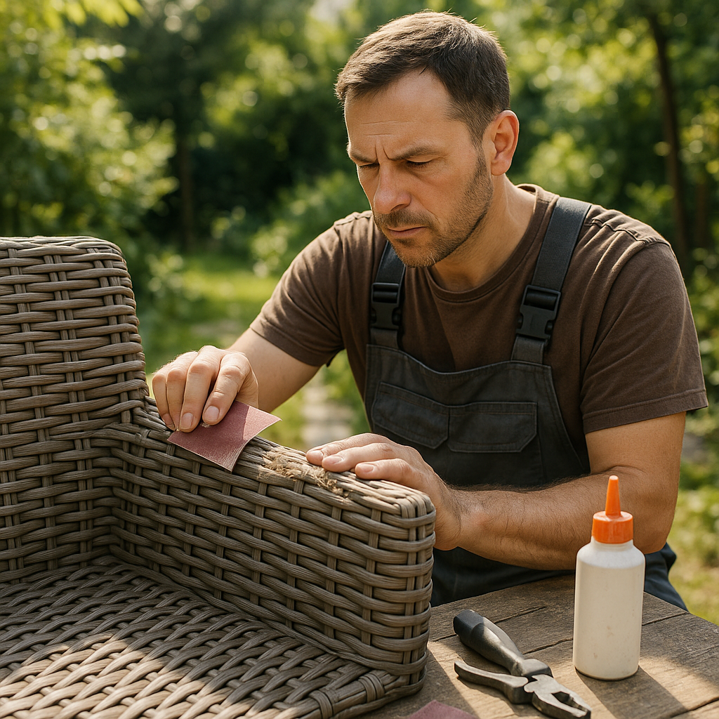 Как быстро и просто исправить неровности на изделиях из искусственного ротанга: практическое руководство для новичков и мастеров