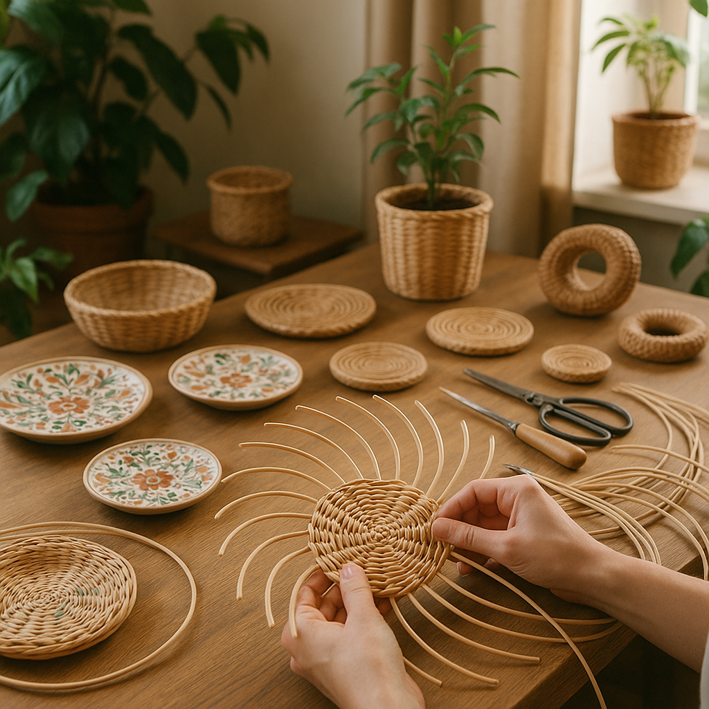 Плетение ротангом для начинающих: 5 простых идей, которые изменят ваше рукоделие навсегда!