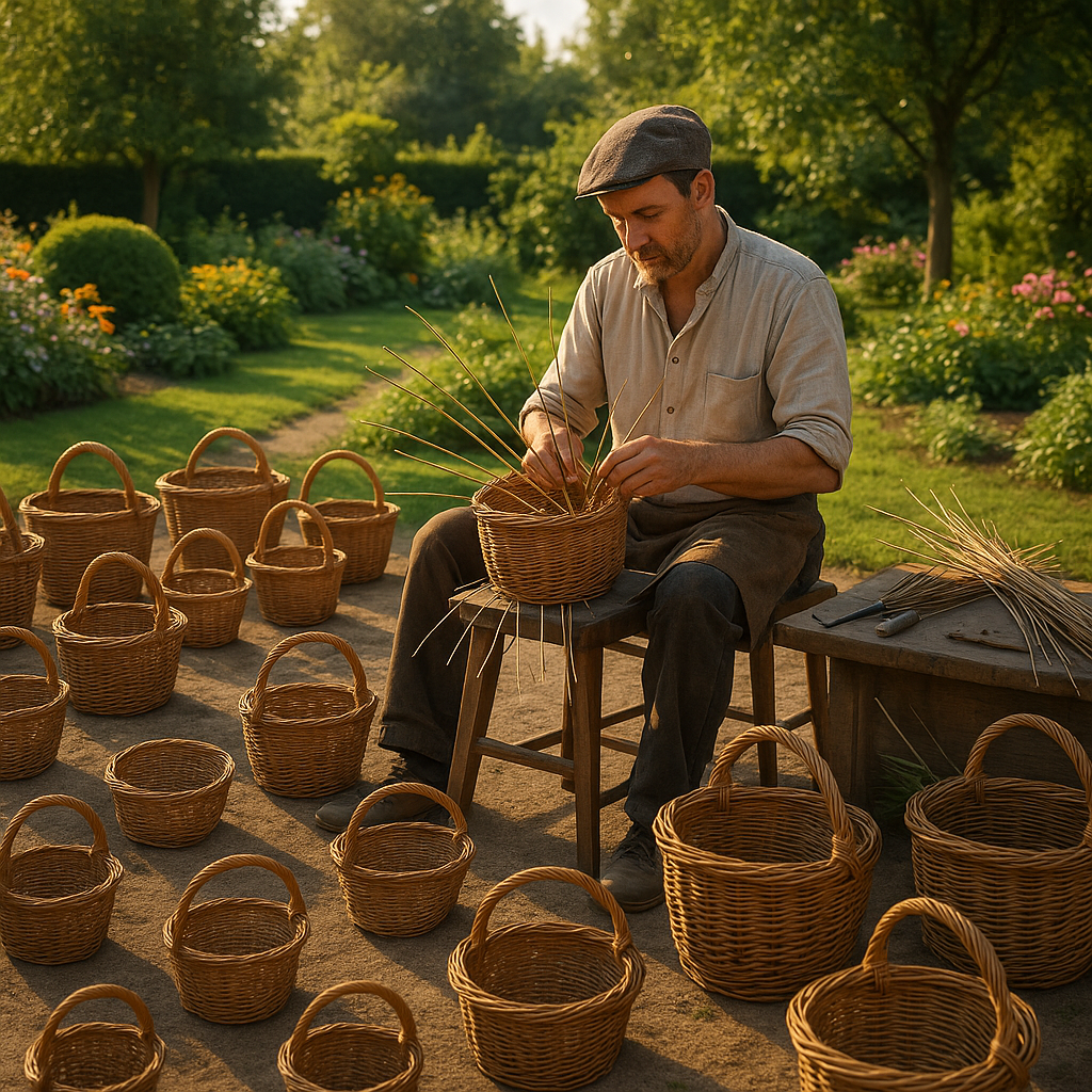 Ровные ряды корзин: 15 секретов для идеального плетения, которые каждый мастер должен знать