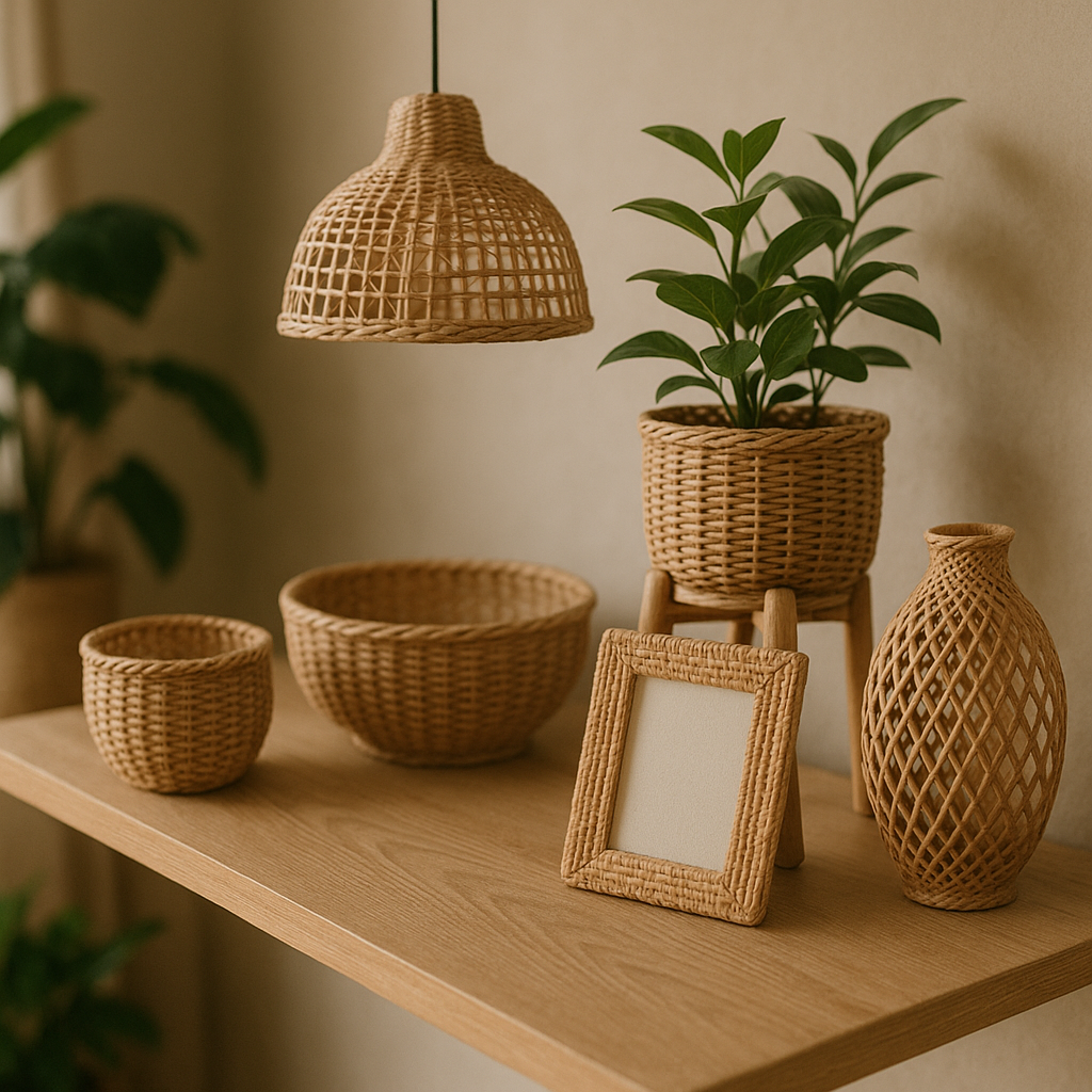 Подарки из ротанга своими руками: 5 идей, которые удивят близких и сэкономят бюджет
