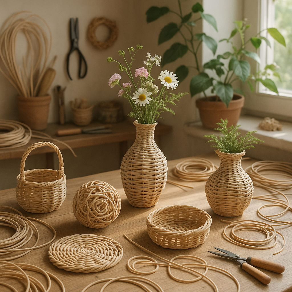 Секреты использования обрезков ротанга: 7 идей для рукодельниц, которые сэкономят ресурсы и вдохновят на творчество