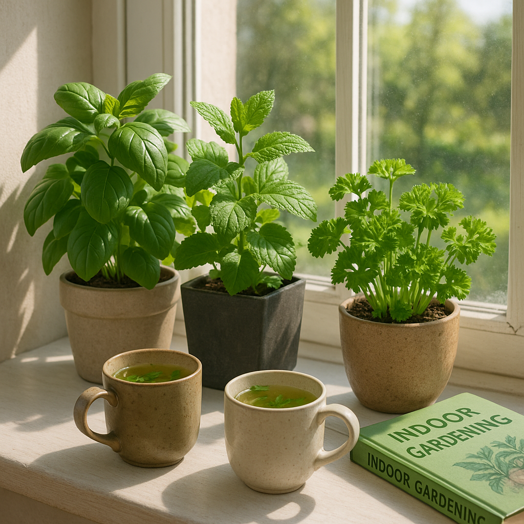 Выращивание пряных трав на подоконнике: секреты базилика, мяты и петрушки для уютного домашнего мини-сада