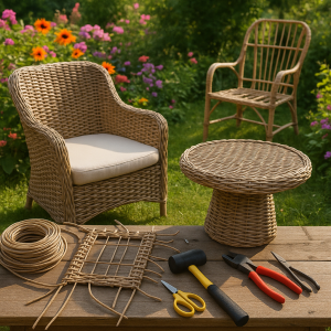 Как своими руками создать стильную мебель из искусственного ротанга: советы и секреты для начинающих мастериц
