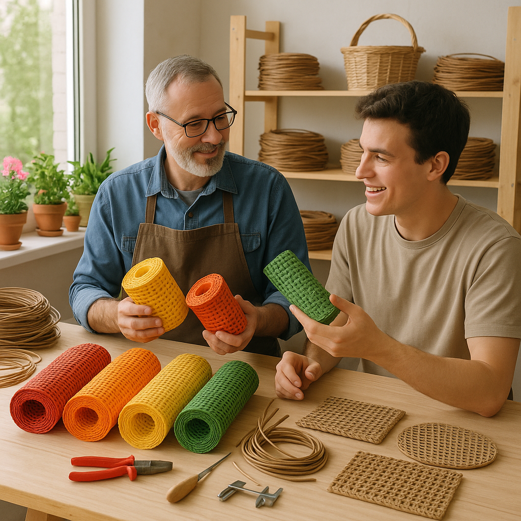 Как выбрать идеальный искусственный ротанг для плетения: советы от мастера для новичков