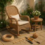 Создайте мебель из искусственного ротанга своими руками: секреты, советы и вдохновение для новичков