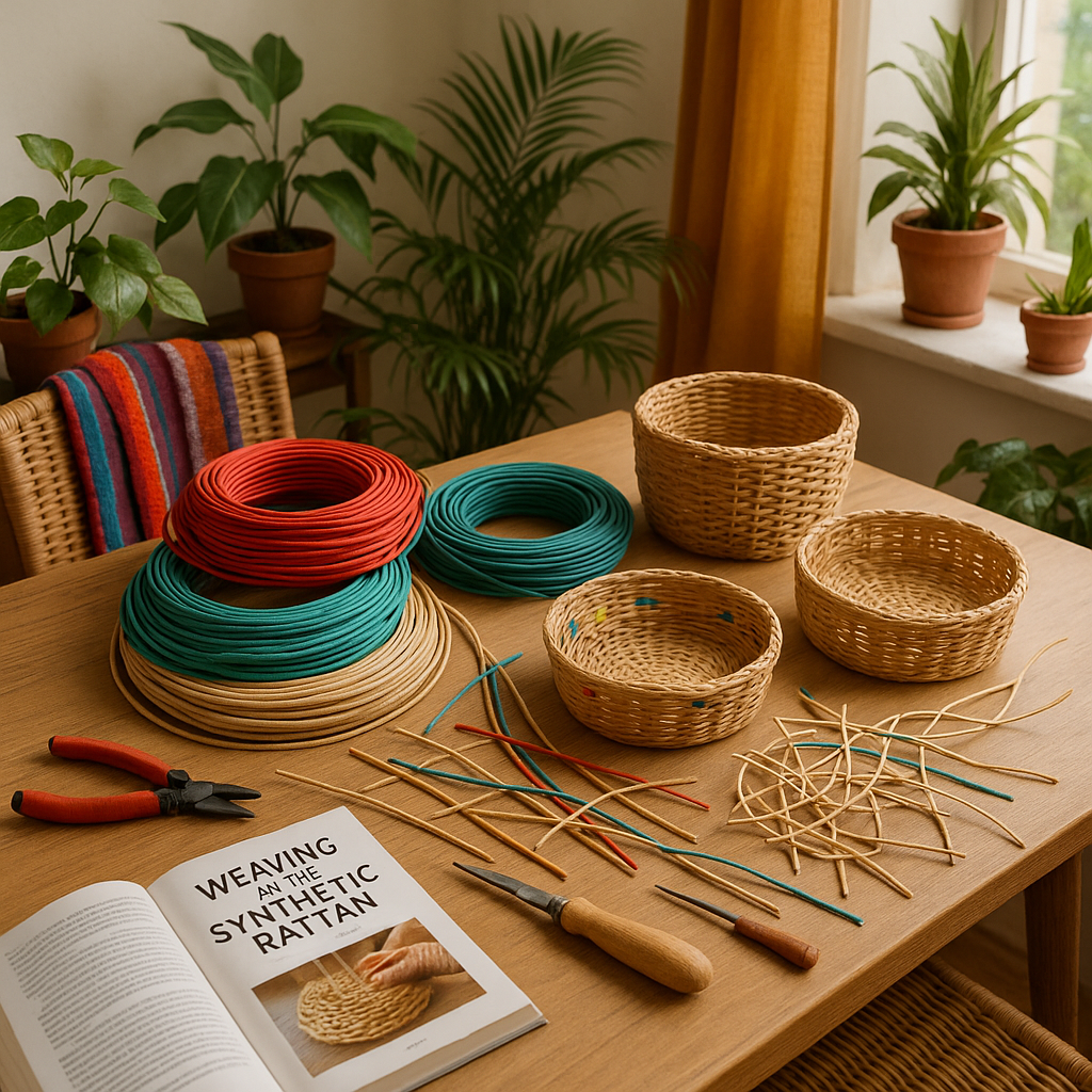 Плетение из искусственного ротанга для новичков: 10 ошибок, советы и секреты успеха