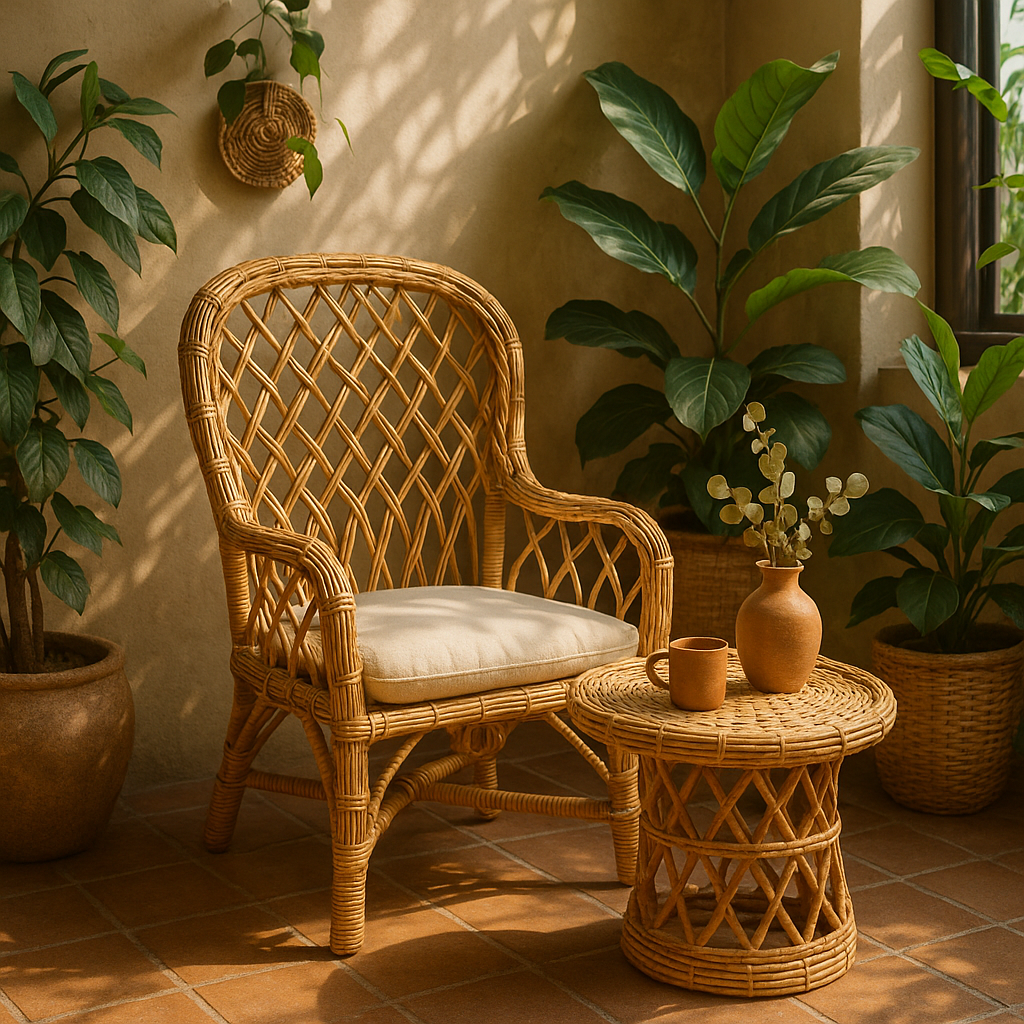 Создайте уникальную плетёную мебель своими руками: секреты, лайфхаки и вдохновение для стильного интерьера