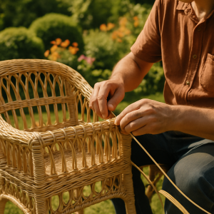 Как избавиться от диагональных перекосов в петлях: секреты для идеального плетения из ротанга!