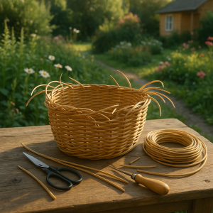 Как исправить расползшиеся края корзинки: 5 проверенных способов для идеального плетения из ротанга