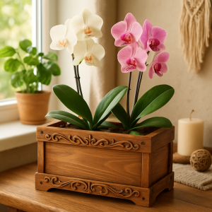 Как сделать красивое и удобное кашпо для орхидей своими руками: пошаговое руководство и рекомендации по материалам