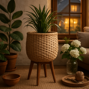 Как сделать стильное кашпо на ножках: пошаговая инструкция для уютного дома и творческого процесса