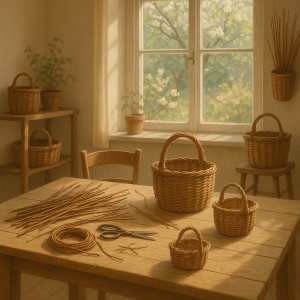 Как сплести идеальную круглую корзинку: 5 лайфхаков для новичков и опытных мастеров