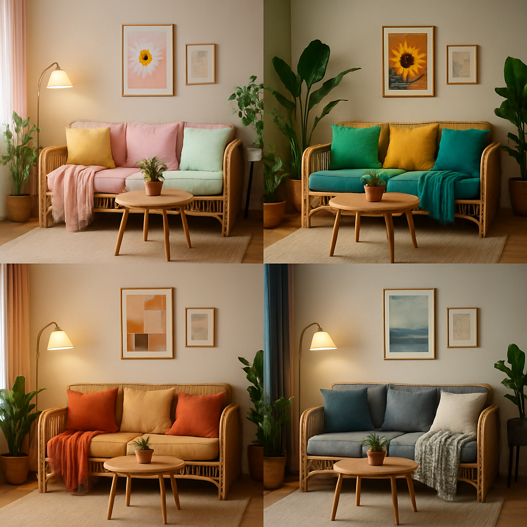 Сезонные цвета ротанга: как выбрать идеальный оттенок для весны, лета и зимы, чтобы создать уютный интерьер и удивить гостей