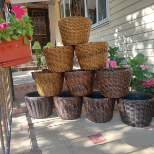 "Яркие градиенты от Лауры из Дагестана: создайте прекрасный ротанг для вашего интерьера!"