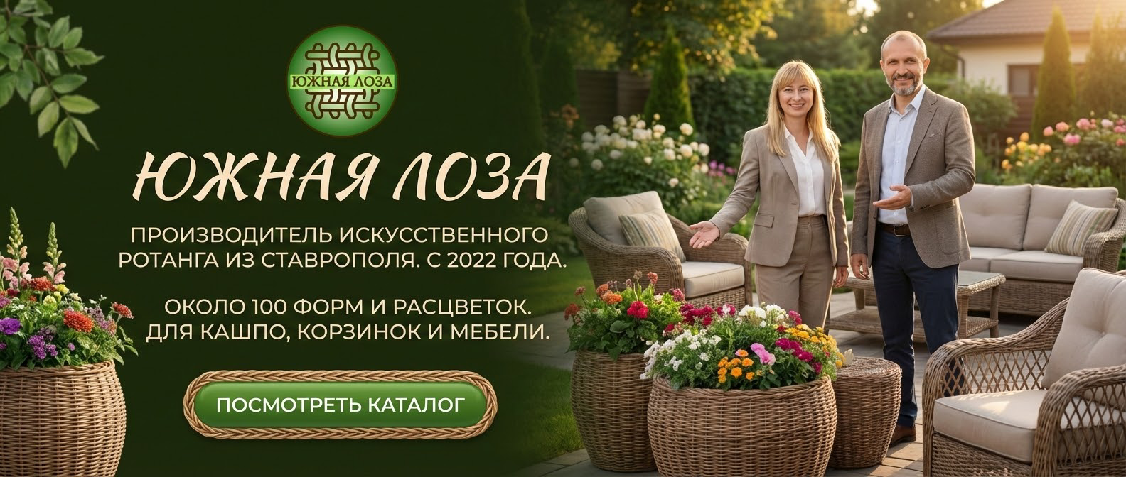 Посмотреть каталог искусственного ротанга в Телеграм