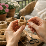 Плетение из ротанга для начинающих: организация места в маленькой комнате