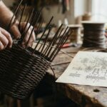 Схема плетения кашпо из ротанга: как понять её с первого взгляда